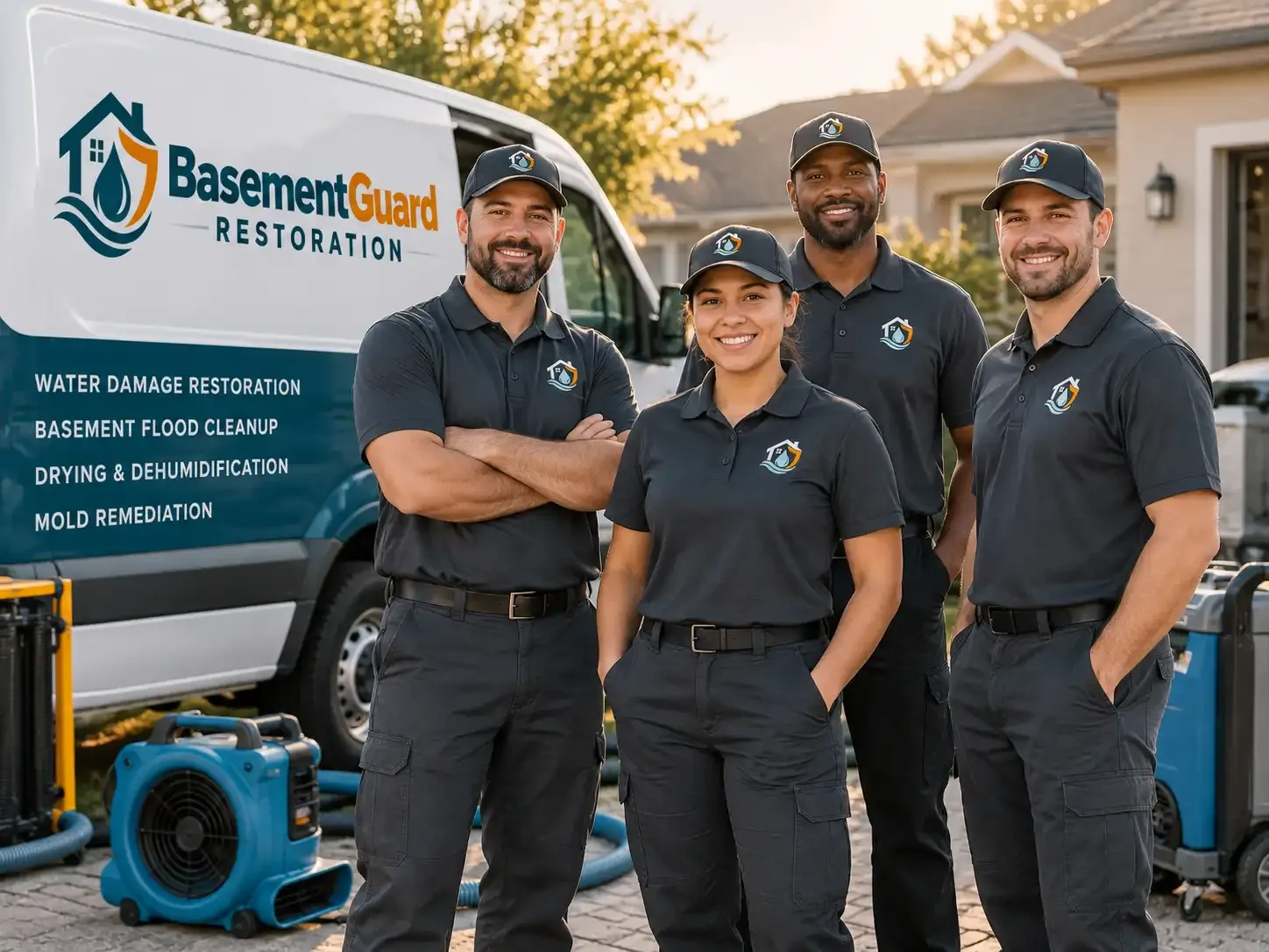 Basement Water Damage Restoration company in Redbird, OK